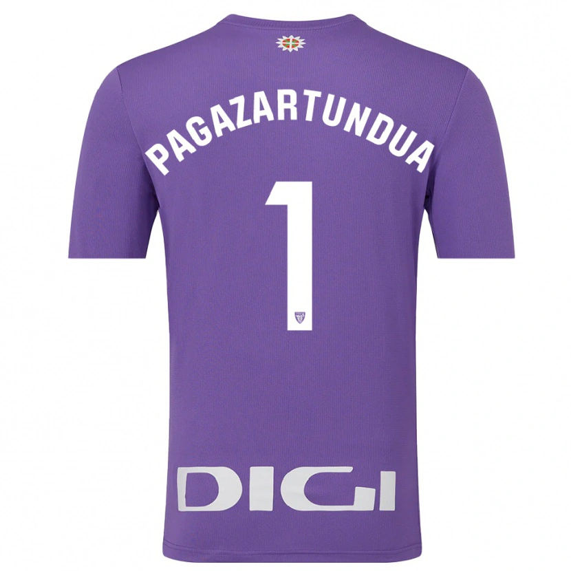 Danxen Damen Iker Pagazartundua #1 Trikot Violett Weiß Torwarttrikot 2025/26 Schweiz