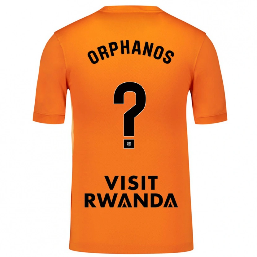 Danxen Damen Stamatis Orphanos #0 Trikot Orange Schwarz Torwarttrikot 2025/26 Schweiz