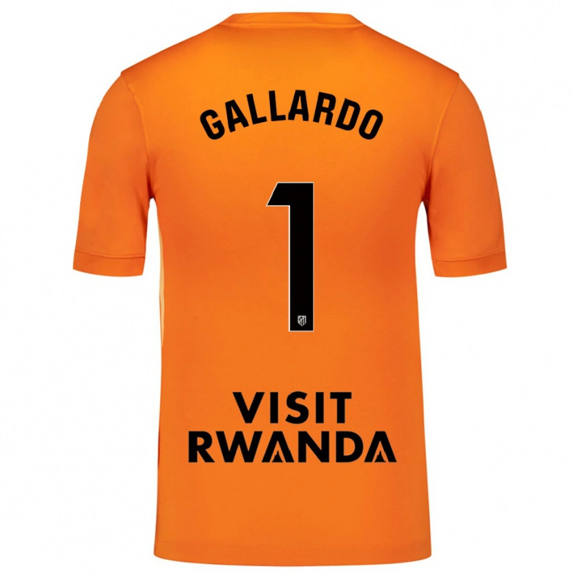 Danxen Damen Lola Gallardo #1 Trikot Orange Schwarz Torwarttrikot 2025/26 Schweiz