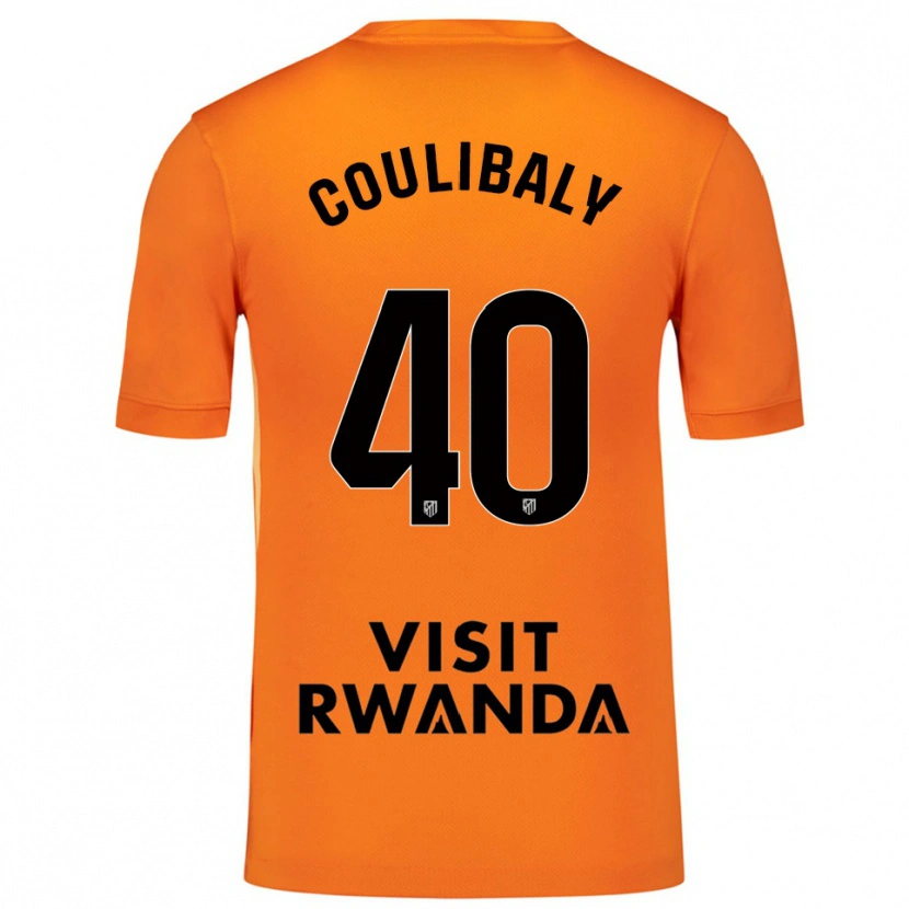 Danxen Damen Izan Coulibaly #40 Trikot Orange Schwarz Torwarttrikot 2025/26 Schweiz