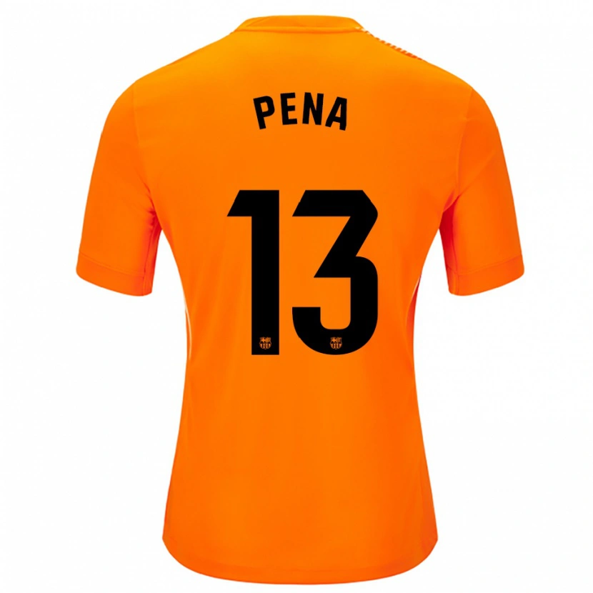 Danxen Damen Iñaki Peña #13 Trikot Orange Schwarz Torwarttrikot 2025/26 Schweiz
