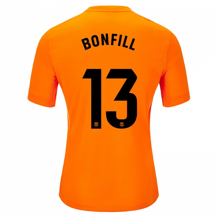 Danxen Damen Max Bonfill #13 Trikot Orange Schwarz Torwarttrikot 2025/26 Schweiz
