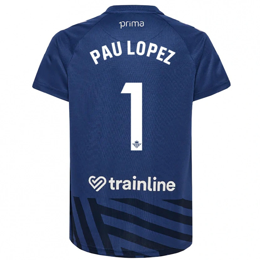 Danxen Damen Pau López #1 Trikot Königsblau Weiß Torwarttrikot 2025/26 Schweiz
