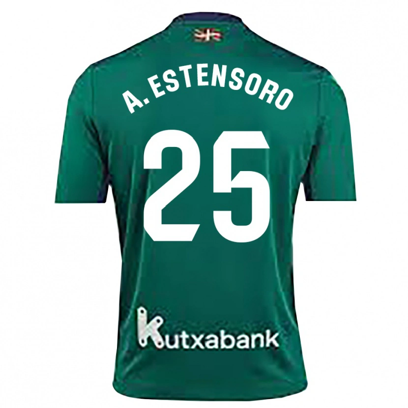 Danxen Damen Alazne Estensoro #25 Trikot Marineblau Grün Torwarttrikot 2025/26 Schweiz