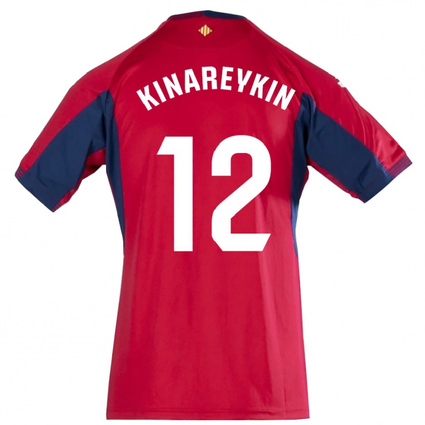 Danxen Damen Yakiv Kinareykin #12 Trikot Königsblau Rot Torwarttrikot 2025/26 Schweiz