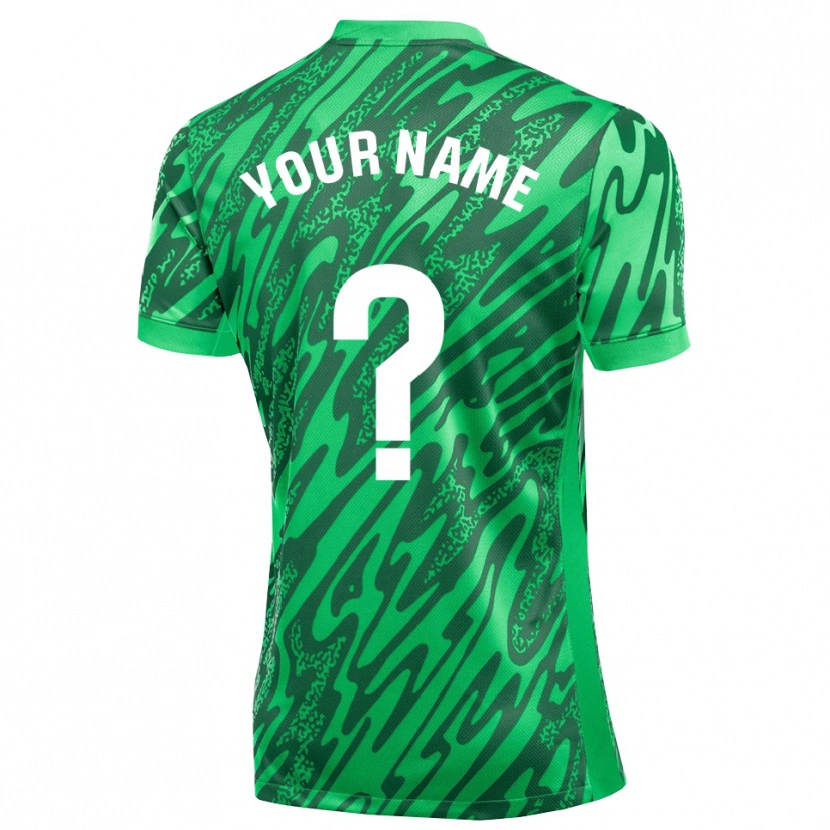 Danxen Damen Elche CF Trikot Dunkelgrün Weiß Torwarttrikot 2025/26 Schweiz