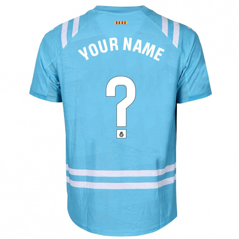 Danxen Damen RCD Espanyol Trikot Hellblau Weiß Torwarttrikot 2025/26 Schweiz