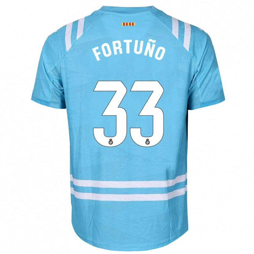 Danxen Damen Ángel Fortuño #33 Trikot Hellblau Weiß Torwarttrikot 2025/26 Schweiz
