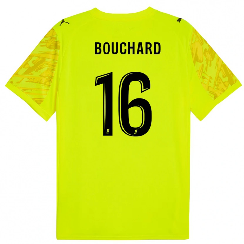 Danxen Damen Ambre Bouchard #16 Trikot Leuchtgrün Schwarz Torwarttrikot 2025/26 Schweiz