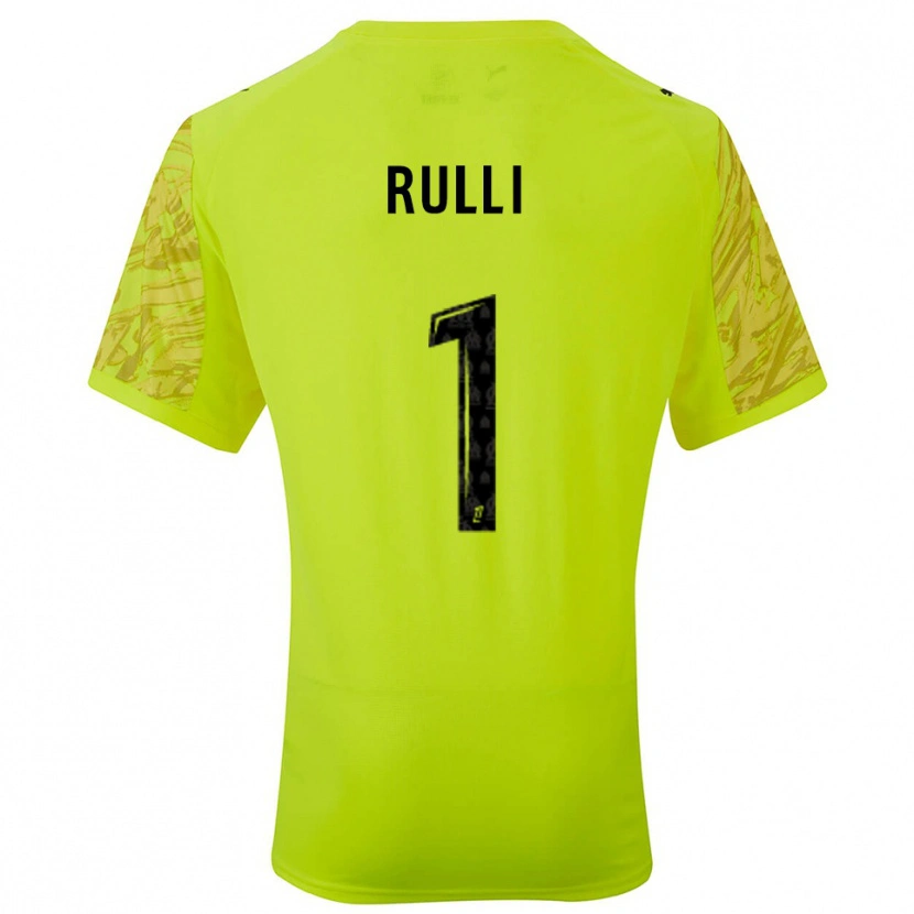 Danxen Damen Gerónimo Rulli #1 Trikot Leuchtgrün Schwarz Torwarttrikot 2025/26 Schweiz