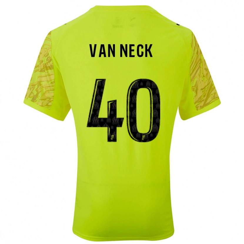 Danxen Damen Jelle Van Neck #40 Trikot Leuchtgrün Schwarz Torwarttrikot 2025/26 Schweiz