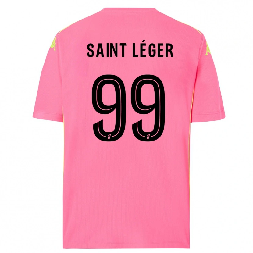 Danxen Damen Maureen Saint Léger #99 Trikot Knallpink Schwarz Torwarttrikot 2025/26 Schweiz