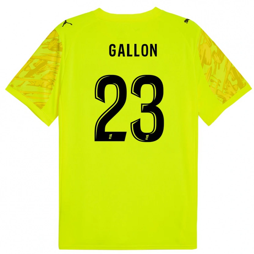 Danxen Damen Gauthier Gallon #23 Trikot Leuchtgrün Gelb Torwarttrikot 2025/26 Schweiz