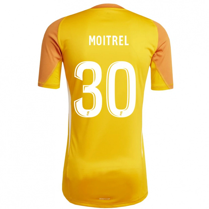 Danxen Damen Pauline Moitrel #30 Trikot Orange Weiß Torwarttrikot 2025/26 Schweiz