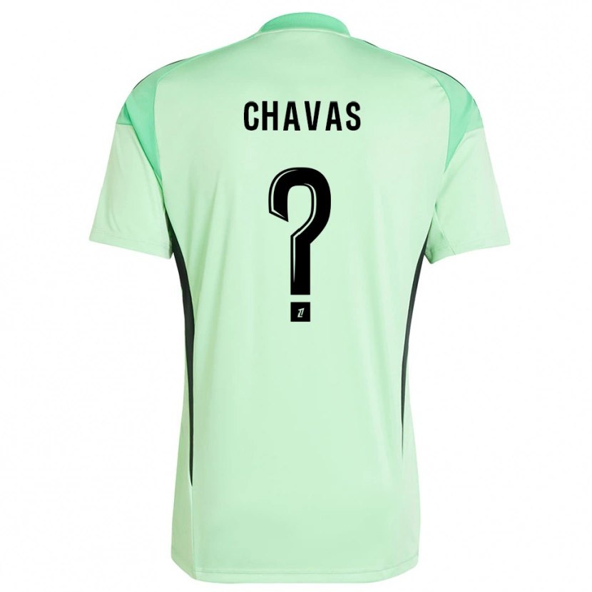 Danxen Damen Mylène Chavas #0 Trikot Hellgrün Schwarz Torwarttrikot 2025/26 Schweiz