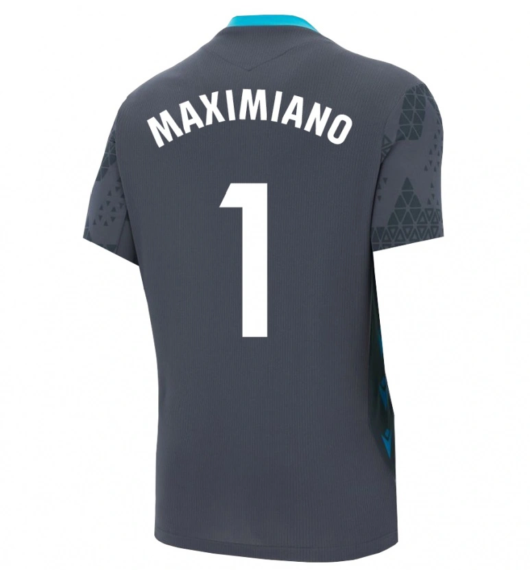Danxen Damen Luís Maximiano #1 Trikot Dunkelgrau Schwarz Torwarttrikot 2025/26 Schweiz