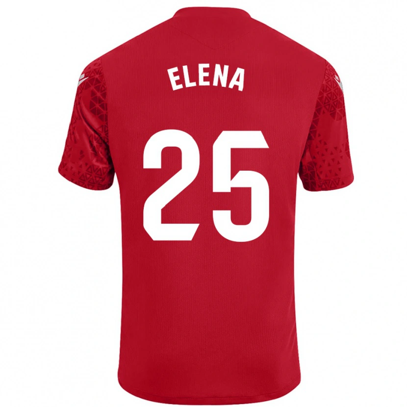 Danxen Damen Elena Gómez Labrador #25 Trikot Rot Weiß Torwarttrikot 2025/26 Schweiz