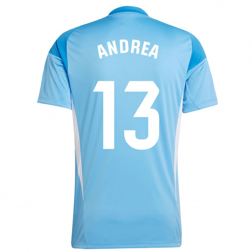 Danxen Damen Andrea Romero Burgos #13 Trikot Himmelblau Weiß Torwarttrikot 2025/26 Schweiz