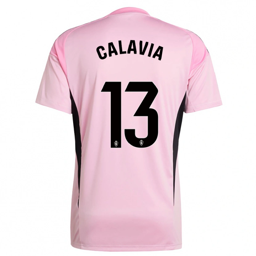 Danxen Damen Carlos Calavia #13 Trikot Hellpink Schwarz Torwarttrikot 2025/26 Schweiz