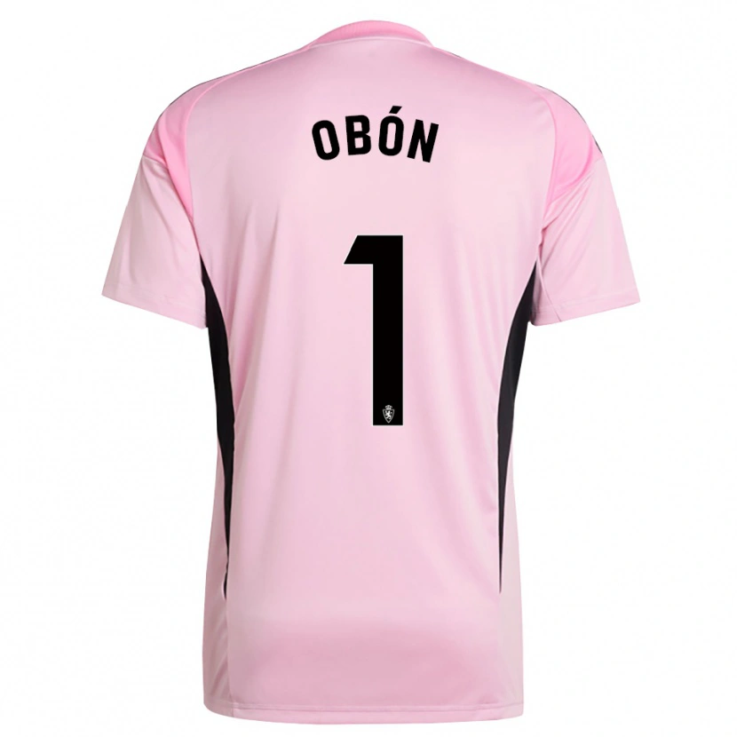 Danxen Damen Manuel Obón #1 Trikot Hellpink Schwarz Torwarttrikot 2025/26 Schweiz