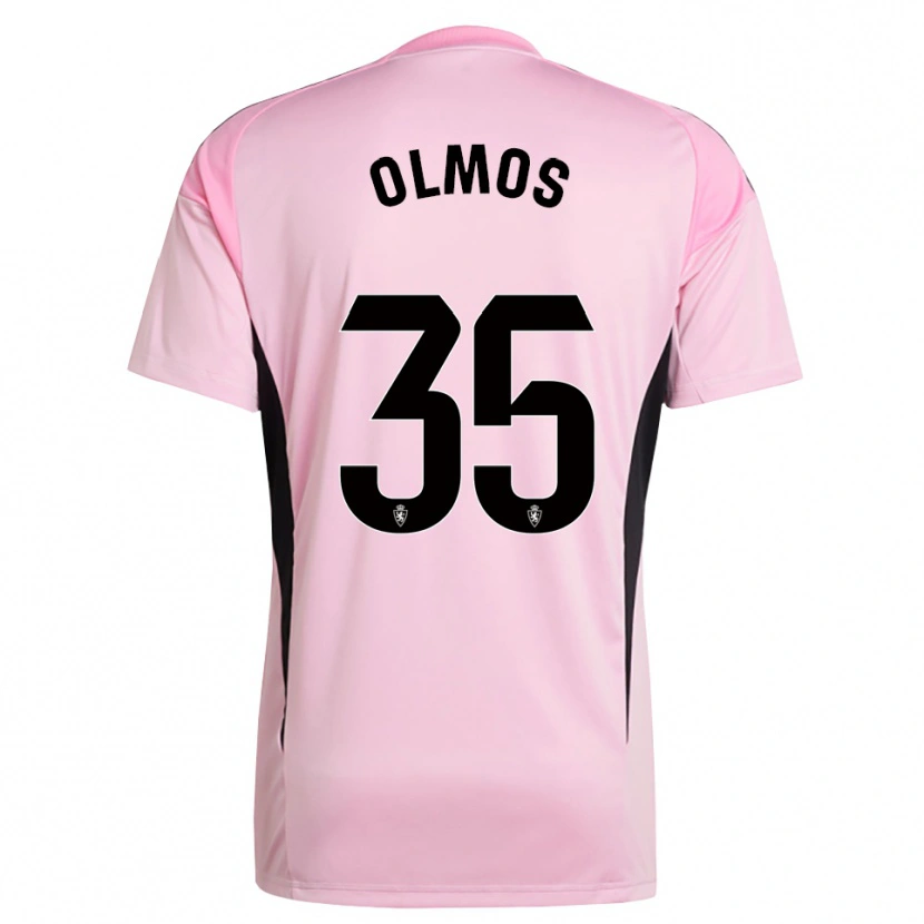 Danxen Damen Lucas Olmos #35 Trikot Hellpink Schwarz Torwarttrikot 2025/26 Schweiz