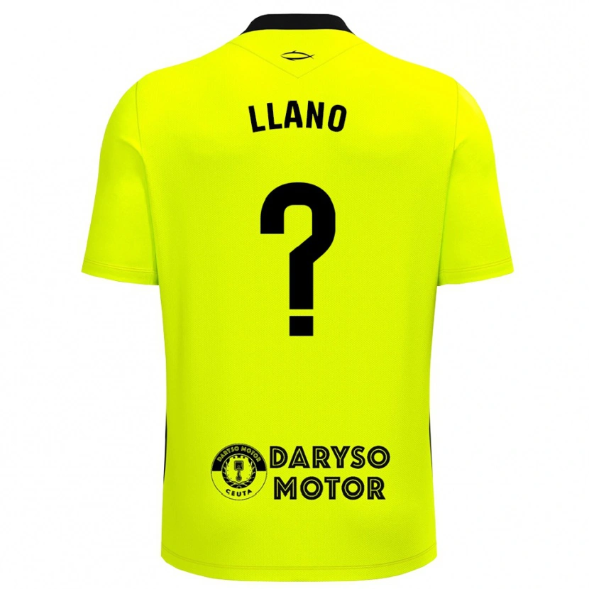 Danxen Damen Guillermo Llano #0 Trikot Gelbgrün Schwarz Torwarttrikot 2025/26 Schweiz