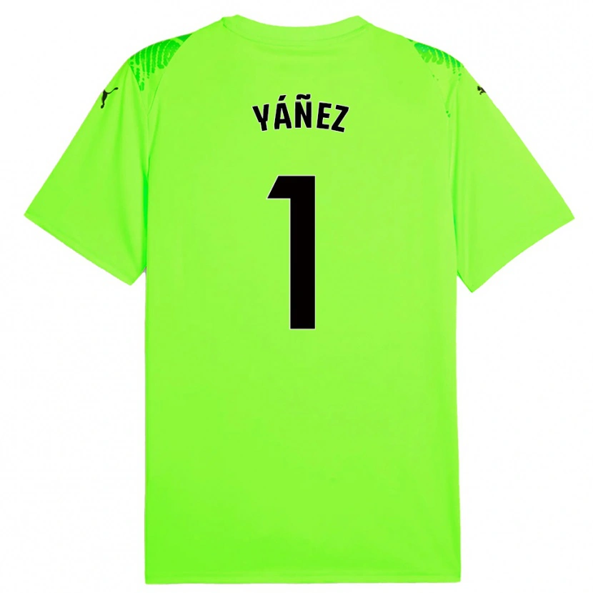 Danxen Damen Rubén Yáñez #1 Trikot Rasen Grün Torwarttrikot 2025/26 Schweiz
