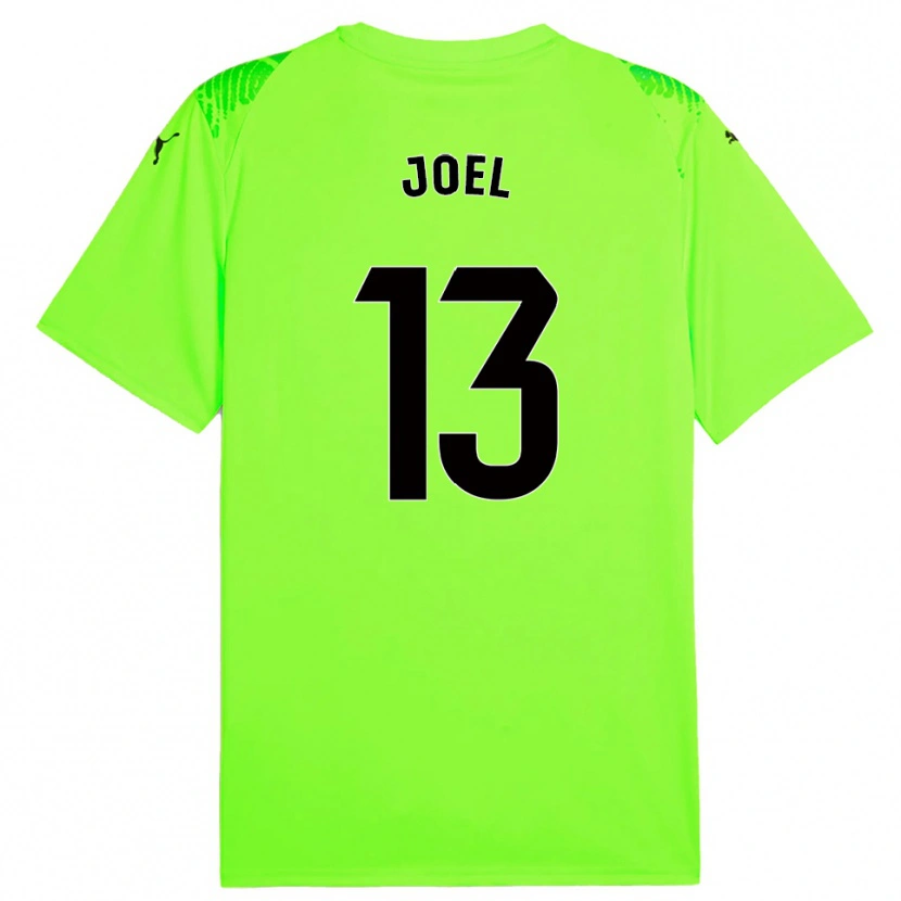 Danxen Damen Christian Joel #13 Trikot Rasen Grün Torwarttrikot 2025/26 Schweiz