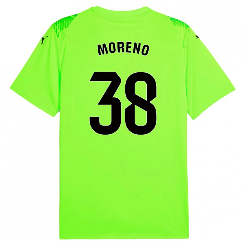 Danxen Damen Gerard Moreno #38 Trikot Rasen Grün Torwarttrikot 2025/26 Schweiz