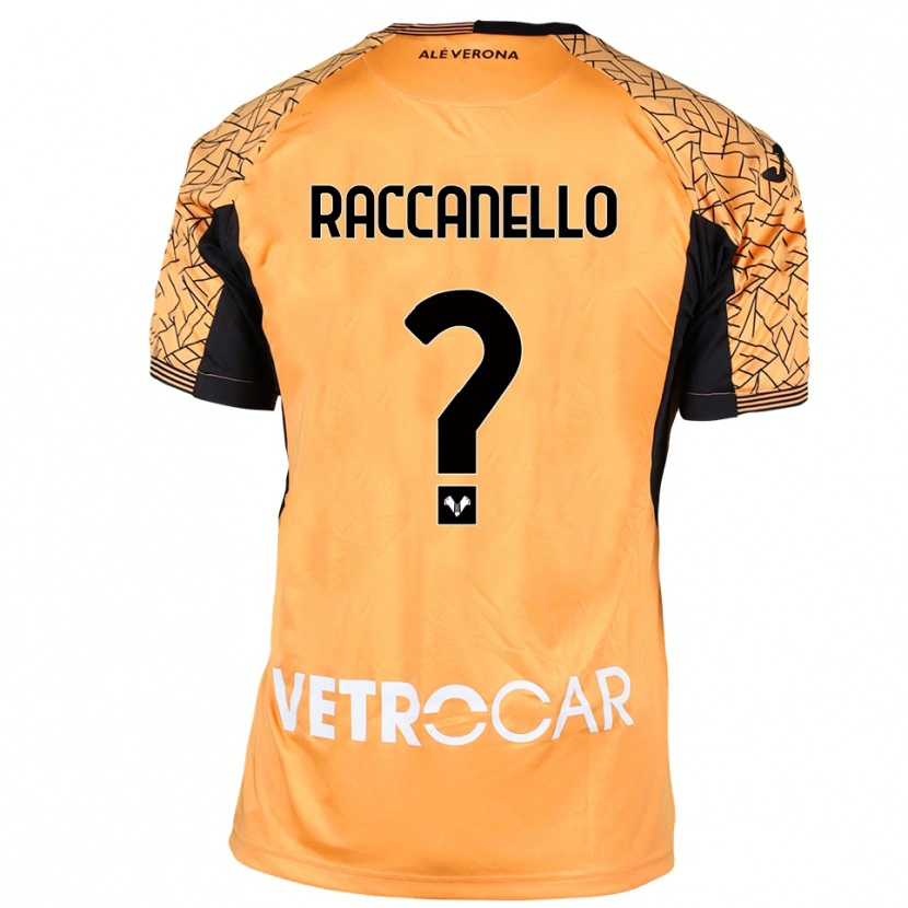 Danxen Damen Marco Raccanello #0 Trikot Orange Schwarz Weiß Torwarttrikot 2025/26 Schweiz