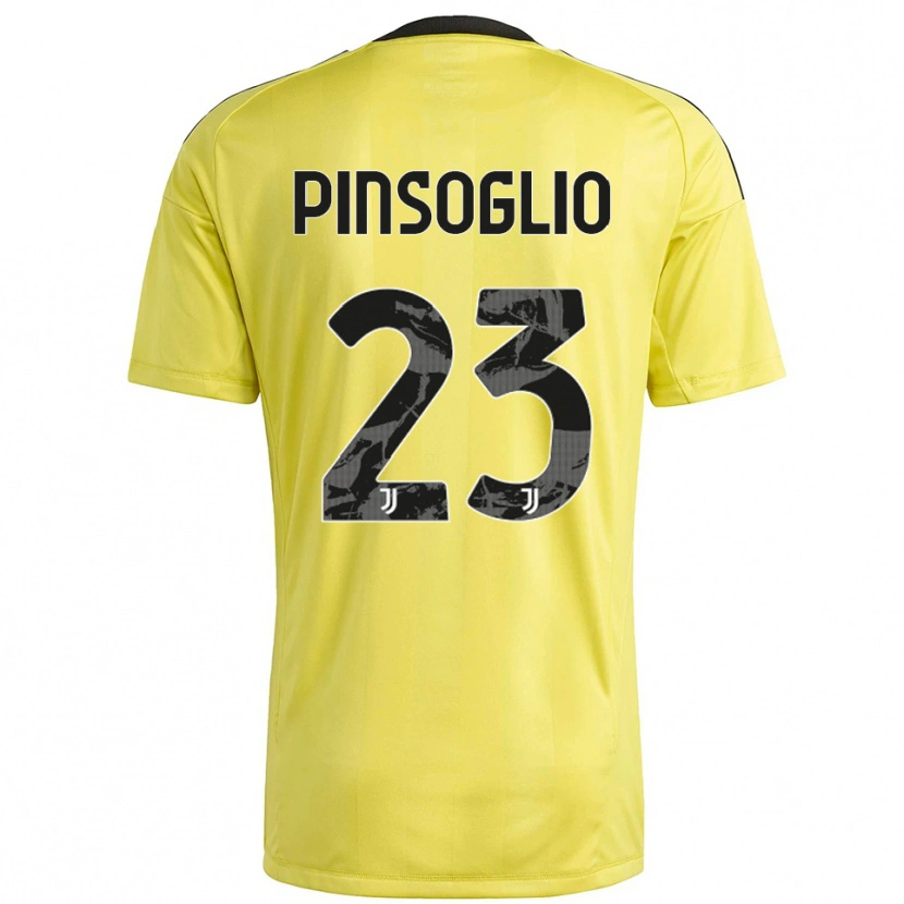 Danxen Damen Carlo Pinsoglio #23 Trikot Gelb Weiß Torwarttrikot 2025/26 Schweiz