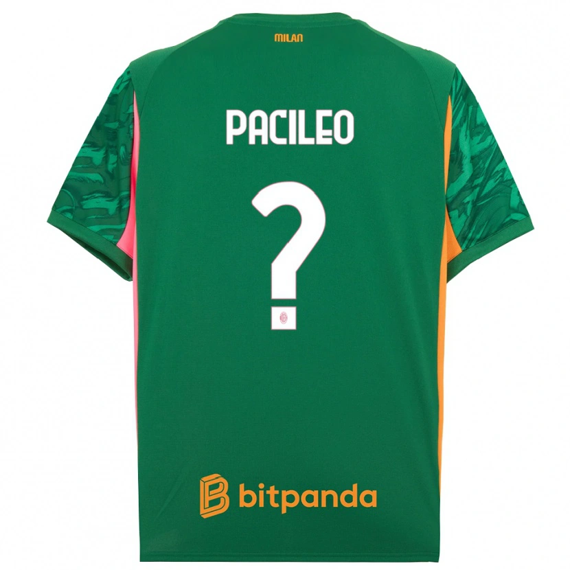 Danxen Damen Alessandro Pacileo #0 Trikot Grün Orange Pink Torwarttrikot 2025/26 Schweiz