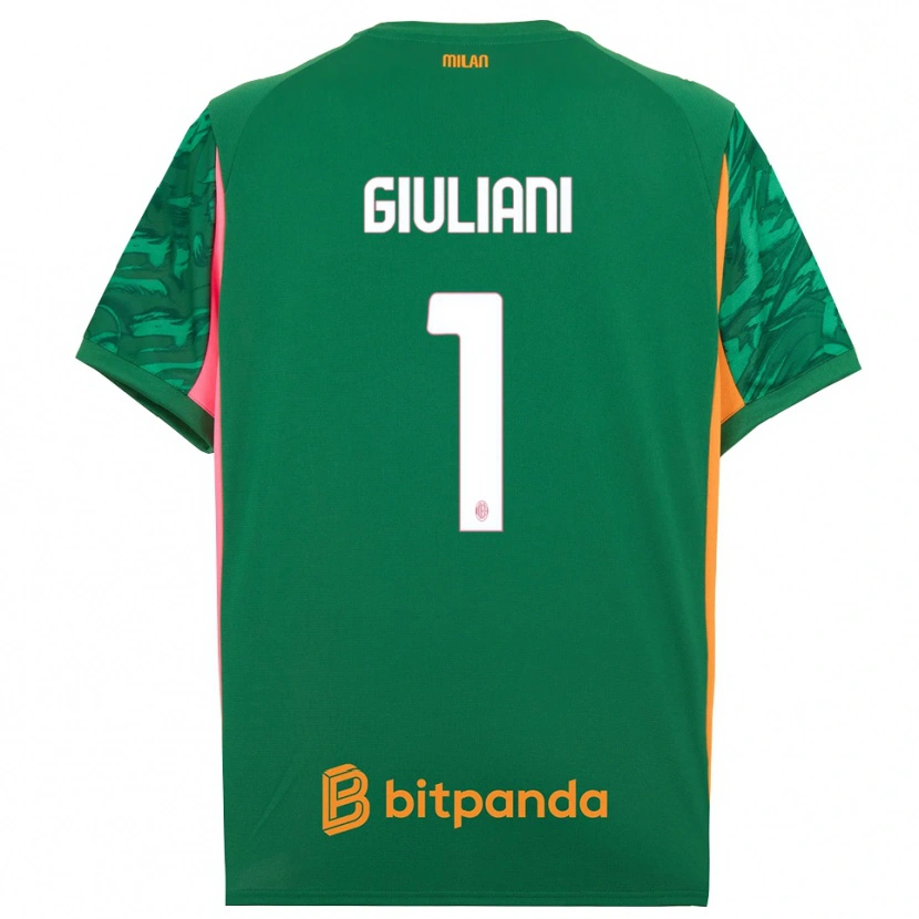 Danxen Damen Laura Giuliani #1 Trikot Grün Orange Pink Torwarttrikot 2025/26 Schweiz