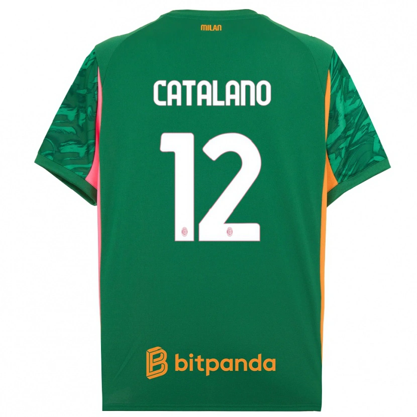Danxen Damen Alessio Catalano #12 Trikot Grün Orange Pink Torwarttrikot 2025/26 Schweiz