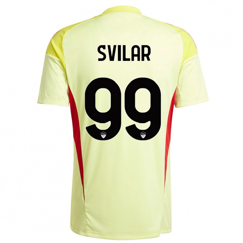 Danxen Damen Mile Svilar #99 Trikot Hellgelb Orange Torwarttrikot 2025/26 Schweiz