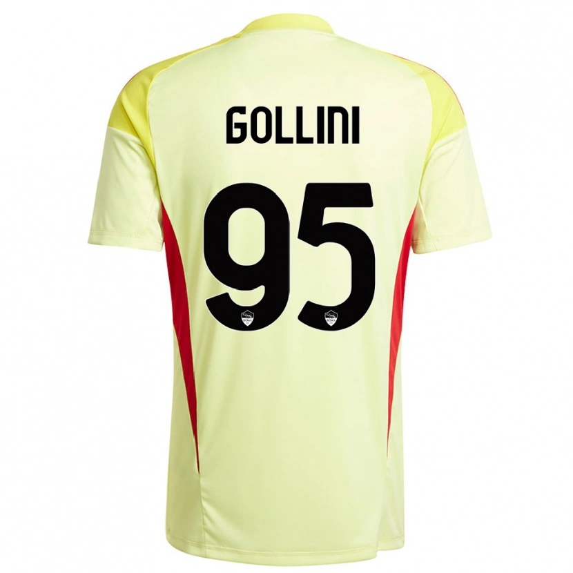 Danxen Damen Pierluigi Gollini #95 Trikot Hellgelb Orange Torwarttrikot 2025/26 Schweiz