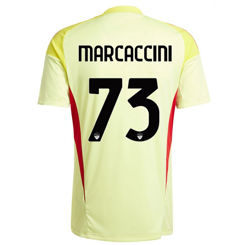 Danxen Damen Alessio Marcaccini #73 Trikot Hellgelb Orange Torwarttrikot 2025/26 Schweiz