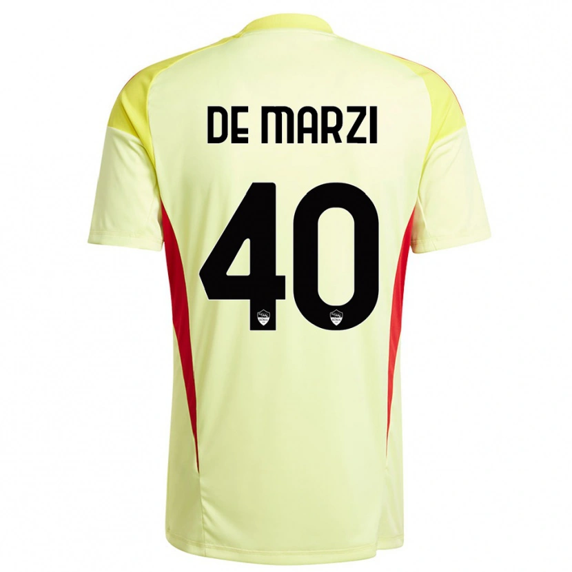 Danxen Damen Giorgio De Marzi #40 Trikot Hellgelb Orange Torwarttrikot 2025/26 Schweiz