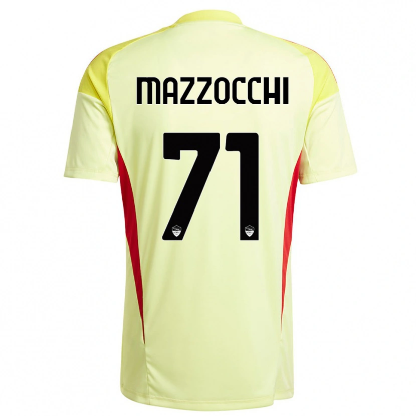 Danxen Damen Giulia Mazzocchi #71 Trikot Hellgelb Orange Torwarttrikot 2025/26 Schweiz
