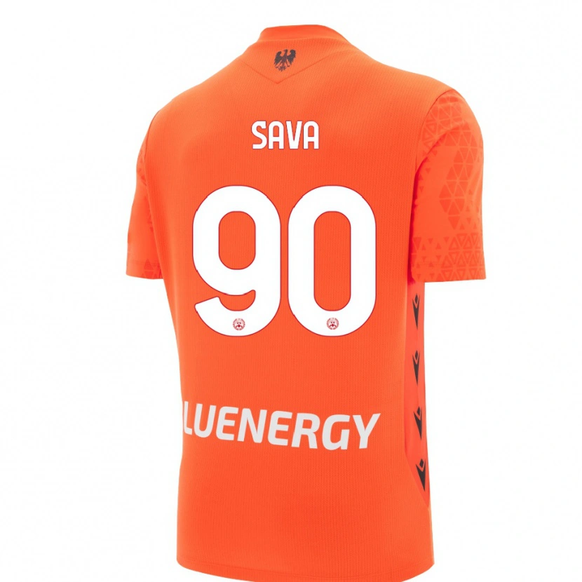 Danxen Damen Răzvan Sava #90 Trikot Orange Rot Schwarz Torwarttrikot 2025/26 Schweiz