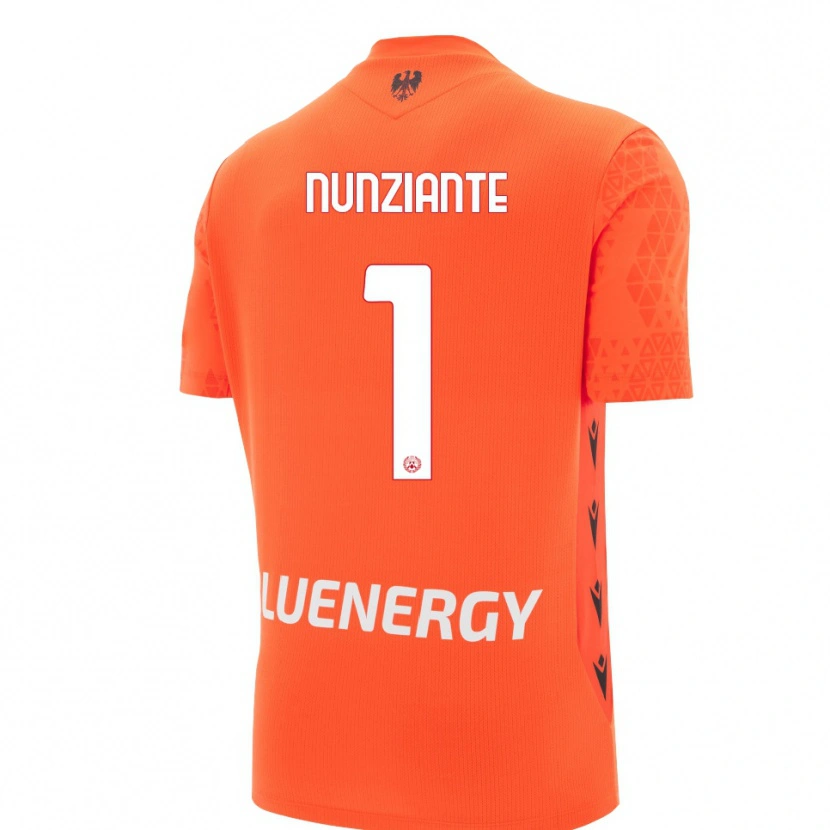 Danxen Damen Alessandro Nunziante #1 Trikot Orange Rot Schwarz Torwarttrikot 2025/26 Schweiz