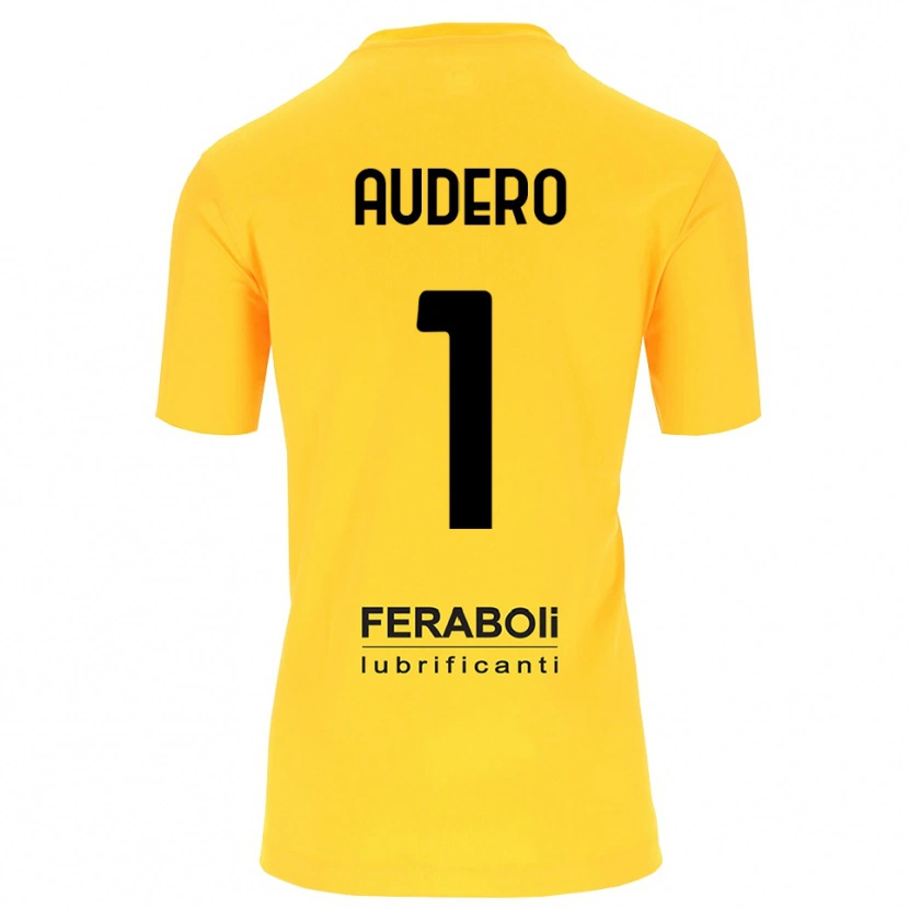 Danxen Damen Emil Audero #1 Trikot Gelb Schwarz Torwarttrikot 2025/26 Schweiz