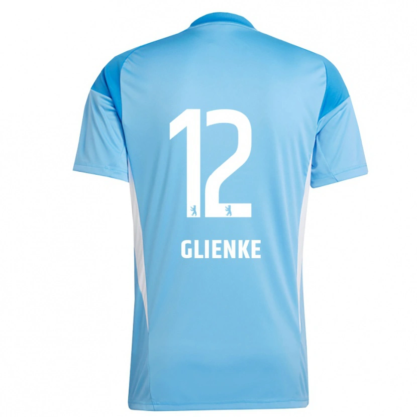 Danxen Damen Niklas Glienke #12 Trikot Blau Schwarz Torwarttrikot 2025/26 Schweiz