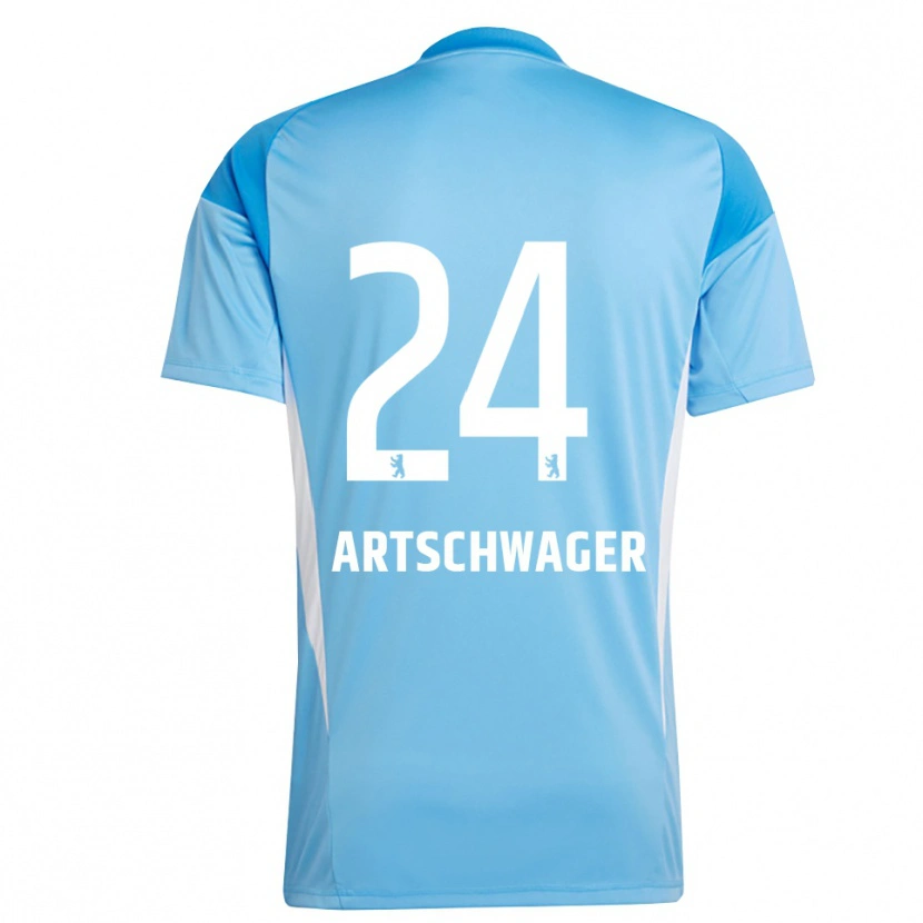 Danxen Damen Finn Artschwager #24 Trikot Blau Schwarz Torwarttrikot 2025/26 Schweiz