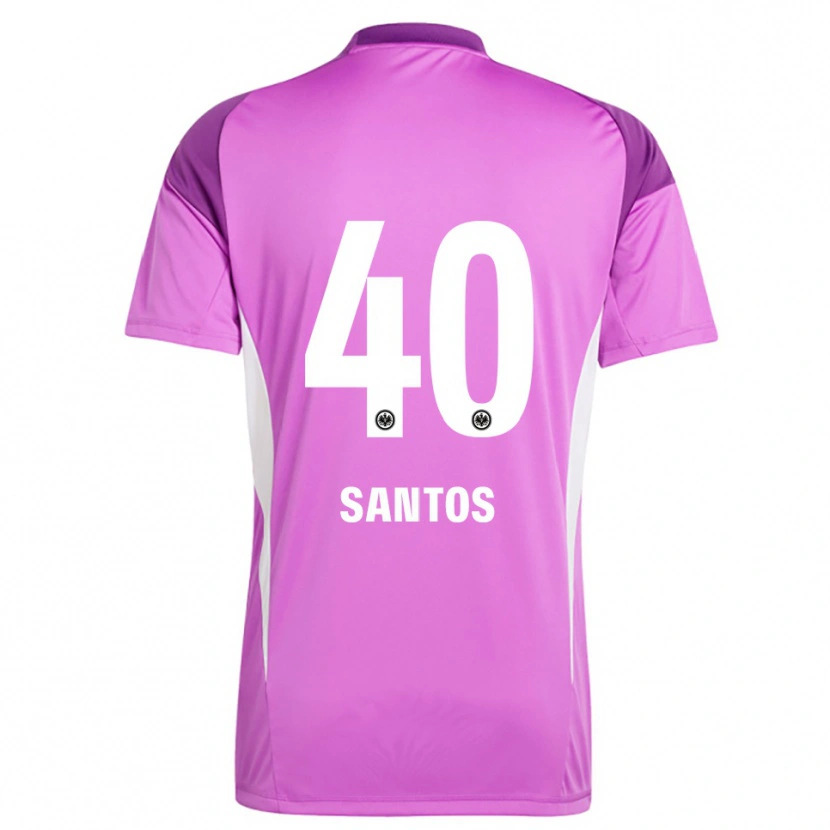 Danxen Damen Kauã Santos #40 Trikot Flieder Weiß Torwarttrikot 2025/26 Schweiz