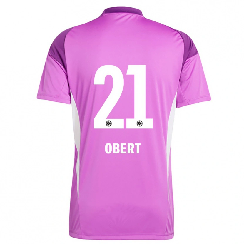 Danxen Damen Yuriy Obert #21 Trikot Flieder Weiß Torwarttrikot 2025/26 Schweiz