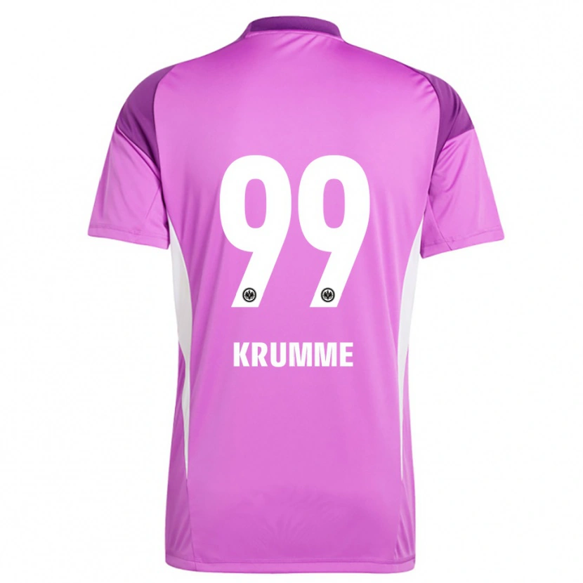 Danxen Damen Janne Krumme #99 Trikot Flieder Weiß Torwarttrikot 2025/26 Schweiz