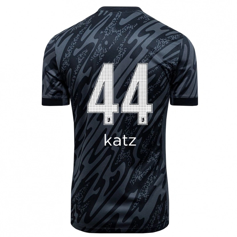 Danxen Damen Kilian Katz #44 Trikot Schwarz Weiß Torwarttrikot 2025/26 Schweiz