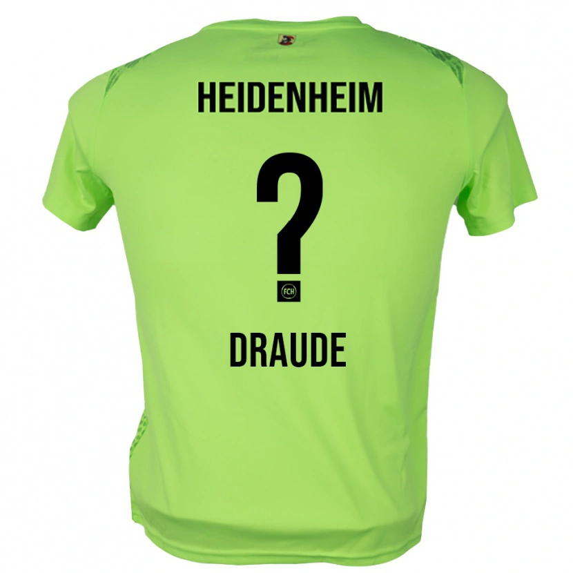 Danxen Damen Michel Draude #0 Trikot Blassgrün Torwarttrikot 2025/26 Schweiz