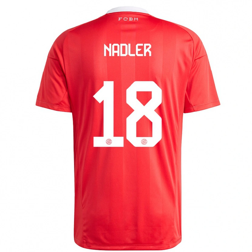 Danxen Damen Luis Nadler #18 Trikot Rot Weiß Torwarttrikot 2025/26 Schweiz